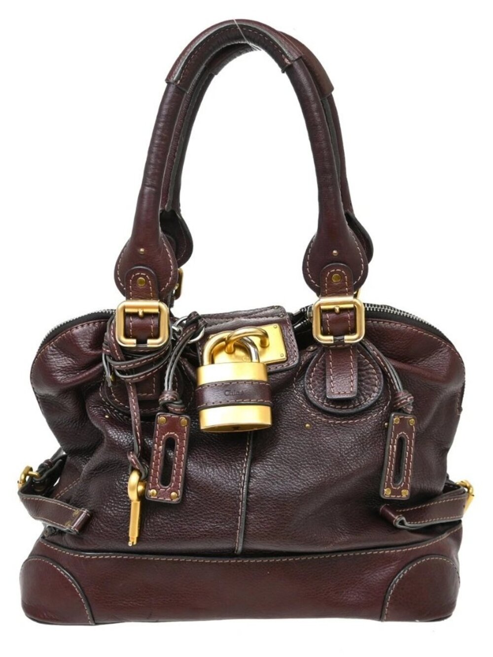 Chloe Brown Paddington Handbag 03-08-536 NQ09601